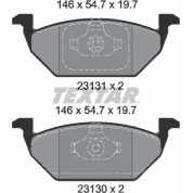 Bremsbelagsatz Vw P. A3/Bora/Golf 4/Polo/Octavia/Fabia/Ibiza Ohne Sensor | 2313001