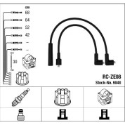 RC-ZE08 NGK | Zündkabelsatz | MAZDA 323 III (BF) 1.4,4.87-7.89 | 9848