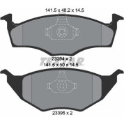 Bremsbelagsatz Vw P. Lupo 99 | 2339402