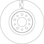 Bremsscheibe | DF6933