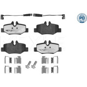 Bremsbelagsatz Db T. Vito/Viano 03- W639 | 025 240 0817/PD