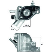 Integralthermostat | OPEL Vectra B,SAAB 9-3 1.8i | TI 5 92