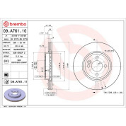 22 481 001 Bremsscheibe VA | MINI 06 | 09.A761.11