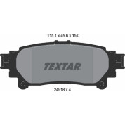 Bremsbelagsatz Lexus T. Rx 09 | 2491801