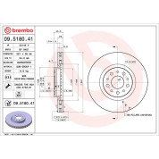 Bremsscheibe VA | FIAT Tipo 15 | 09.5180.41