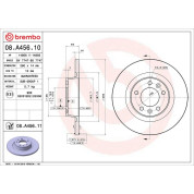 70 482 022 Bremsscheibe HA | CITROEN Jumpy,FIAT,PEUGEOT 07 | 08.A456.11