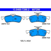Bremsbelagsatz Honda T. Civic 1.4-1.8 I-Vtec/1.6-2.2 I-Dtec 12 | 13.0460-7290.2