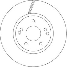 Bremsscheibe Ssangyong P. Actyon/Korando 2.0 4Wd 10 | DF6804