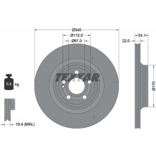 Bremsscheibe | 92307005