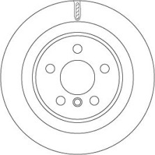 11 482 089 Bremsscheibe HA | BMW 2er, X1 13 | DF6755