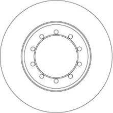 Bremsscheibe Ford T. Transit 2.2-3.2 Tdci 06-14 Rwd | DF6711
