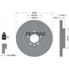 Bremsscheibe | 92307803
