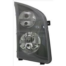 Scheinwerfer L H7/H7 +LWR +MOT +TGFL SCHWARZ | VW CRAFTER 6,13-12,16 | 20-12352-15-2