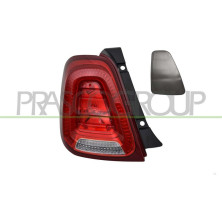 Heckleuchte L O K-PLATTE ROT/WEISS | FIAT 500 ALLE 7,15 | 2241348