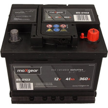 Maxgear Autobatterie 12V 41Ah/360A L- 207X175X175 L/Breite/Höhe | 541400036 D722