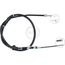 A.B.S. Handbremsseil Seilzug Festellbremse K10224 A.B.S. Handbremsseil Seilzug Festellbremse K10224