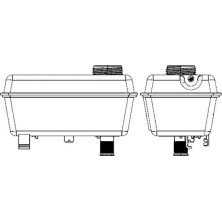 Ausgleichsbehälter, Kühlmittel | CRT 27 000S