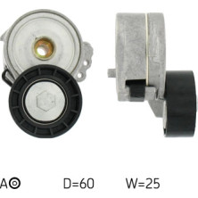 Spannrolle Multi-V Citroen Berlingo,Jumpy,Peugeot 206 VKM 33032