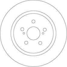 89 481 027 Bremsscheibe HA | SUZUKI Jimny 05- (Naben DM=108,2) | DF6920