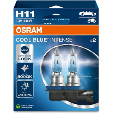 Osram | H11 12V 55W PGJ19-2 Cool Blue Intense NextGen. 5000K +100% Duo 2st | 64211CBN-2HB Osram | H11 12V 55W PGJ19-2 Cool Blue Intense NextGen. 5000K +100% Duo 2st | 64211CBN-2HB