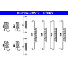 03.0137-9327.2 Zubehörsatz, Feststellbremsbacken