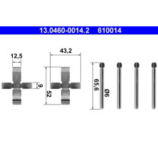 ATE Zubehör, Bremsbeläge 13.0460-0014.2