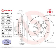 11 482 099 Brembo PREMIUM HA zweiteilig | BMW 5, 6, 7 16 | 09.D096.13