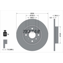 Bremsscheibe | 92338203