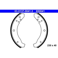 Bremsbackensatz | 03.0137-0041.2