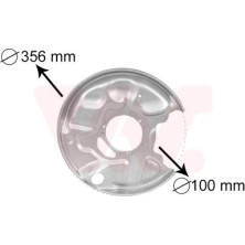 VAN WEZEL Spritzblech, Bremsscheibe | 3029374