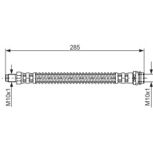 Bremsschlauch HA | MERCEDES W211,W220,C219,R230 02 | 1987476841