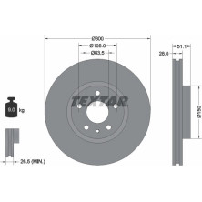 Bremsscheibe | 92268605