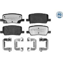 Bremsbelagsatz, Scheibenbremse | 025 246 9616/PD