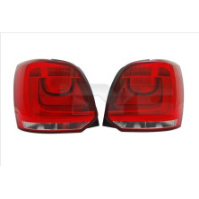 Heckleuchte L O K-PLATTE ROT/WEISS | VW POLO 6,09-4,14 | 7267,658,1