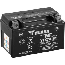 Yuasa MF VRLA Batterie COMBIPACK | offen, mit Säurepaket | YTX7A-BS -Y