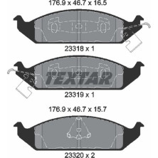 Bremsbelagsatz Chrysler P. Stratu | 2331801