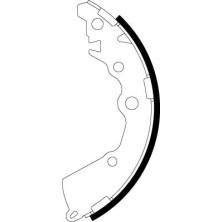 Bremsbacken Kia Picanto 1.0-1.2 11 | 91083000