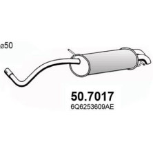 Endschalldämpfer | SEAT,SKODA,VW 99 | 50.7017
