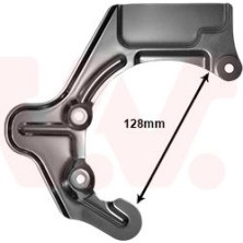 VAN WEZEL Spritzblech, Bremsscheibe | 5824372