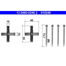ATE Zubehör, Bremsbeläge 13.0460-0246.2