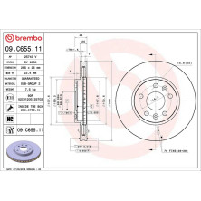 Bremsscheibe VA | RENAULT | 09.C655.11