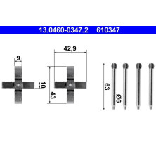 ATE Zubehör, Bremsbeläge 13.0460-0347.2