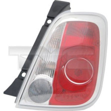 Heckleuchte R O K-PLATTE ROT/WEISS | FIAT 500 ALLE 10,07-6,15 | 2510,659,1