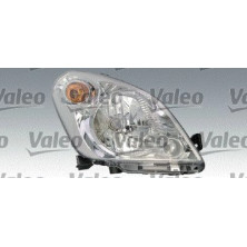 Scheinwerfer L H4 +LWR +MOT CHROM VALEO PQ | SUZUKI SPLASH 1,08-12,10 | 43676