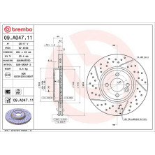 22 481 002 Bremsscheibe VA | MINI Works 03 | 09.A047.11