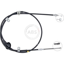 A.B.S. Handbremsseil Seilzug Festellbremse K19051