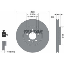 Bremsscheibe Rover S. 75 | 92103400