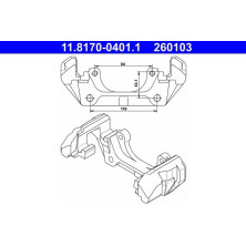 ATE Halter 11.8170-0401.1