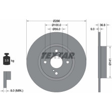 Bremsscheibe Toyota T. Corolla | 92169203