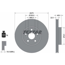 Bremsscheibe Toyota P. Urban Cruiser 09 | 92199300